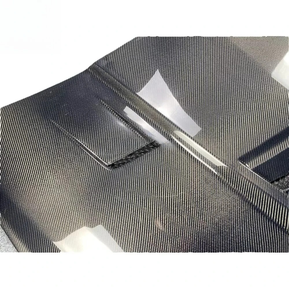 V Style Single Sided Carbon Fiber Front Engine Hood Vent Cover for XTS Car Hood